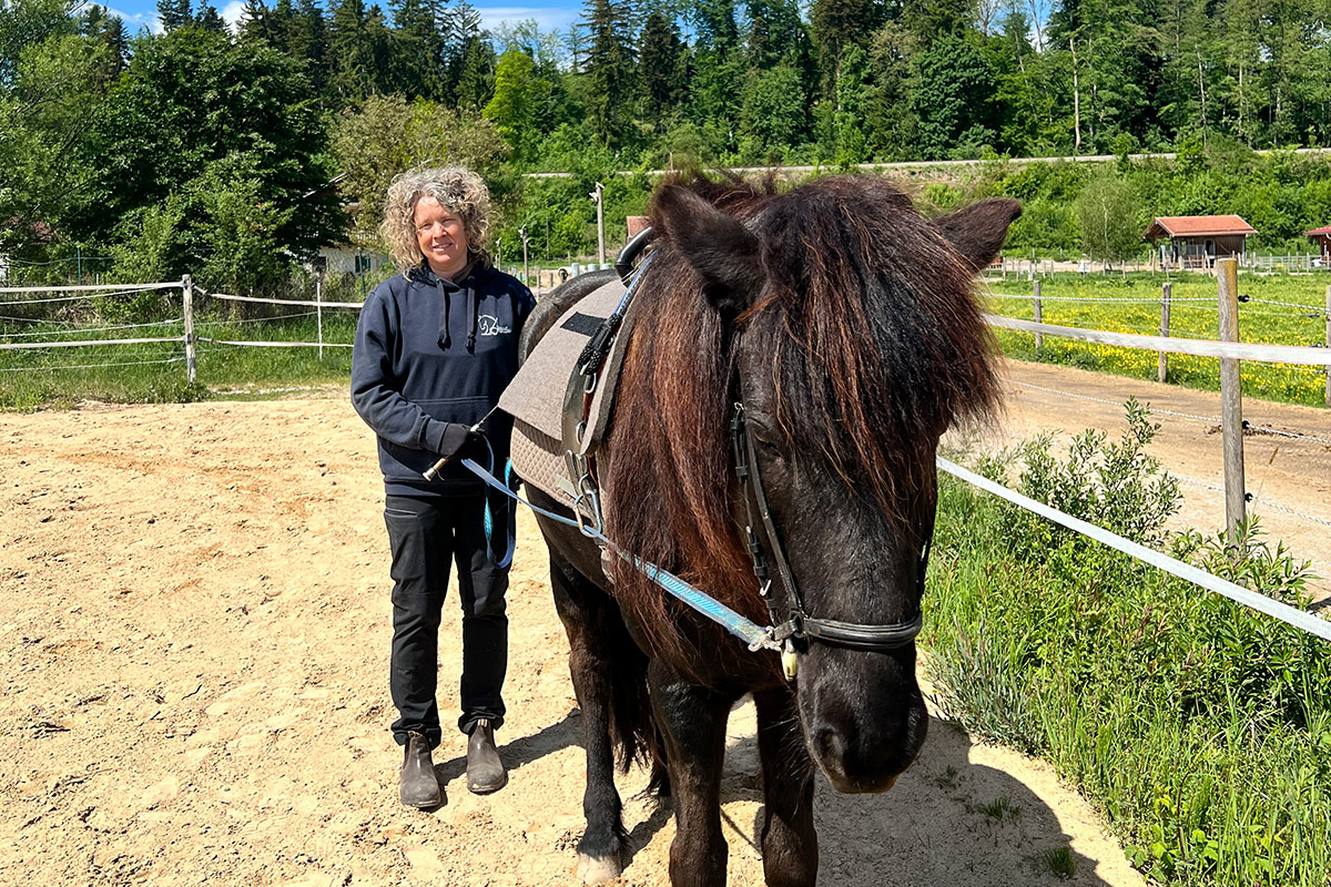 Hippotherapie in Kooperation mit der Schön Klinik Vogtareuth
