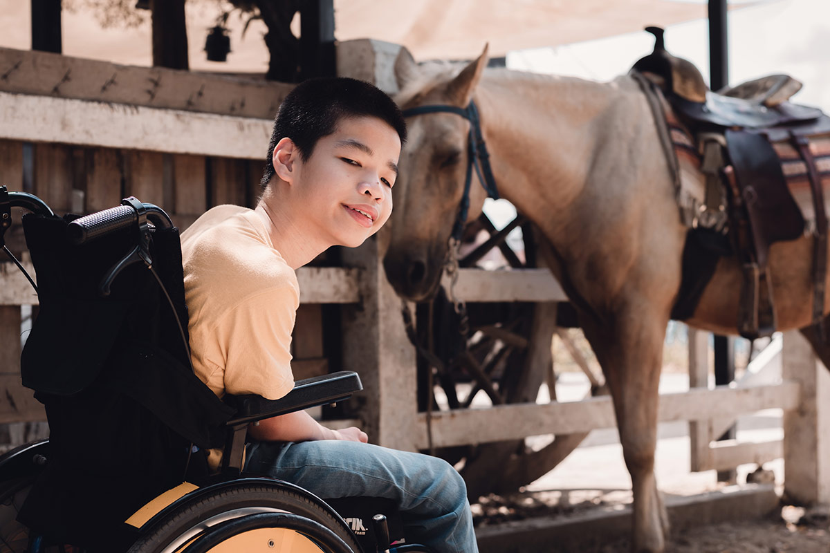 Hippotherapie kann helfen