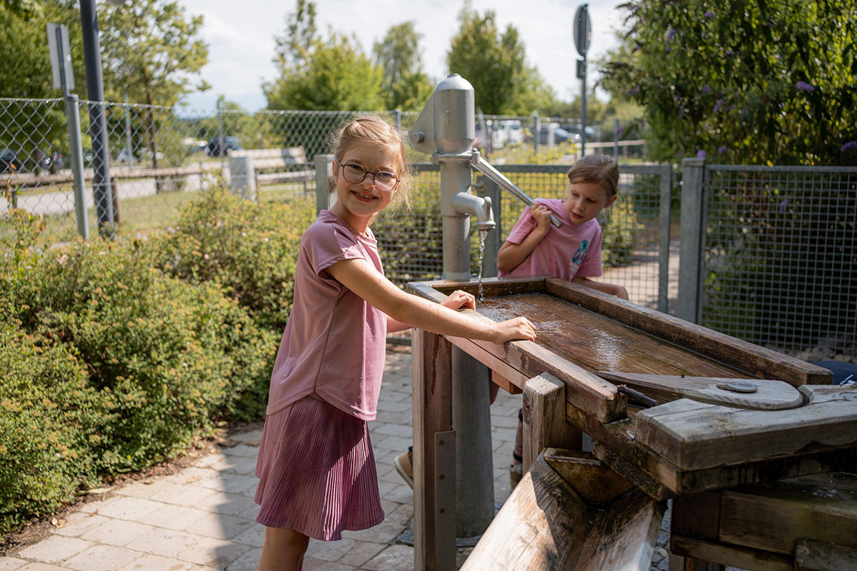 Inklusion Spielplatz an der Schön Klinik Vogtareuth