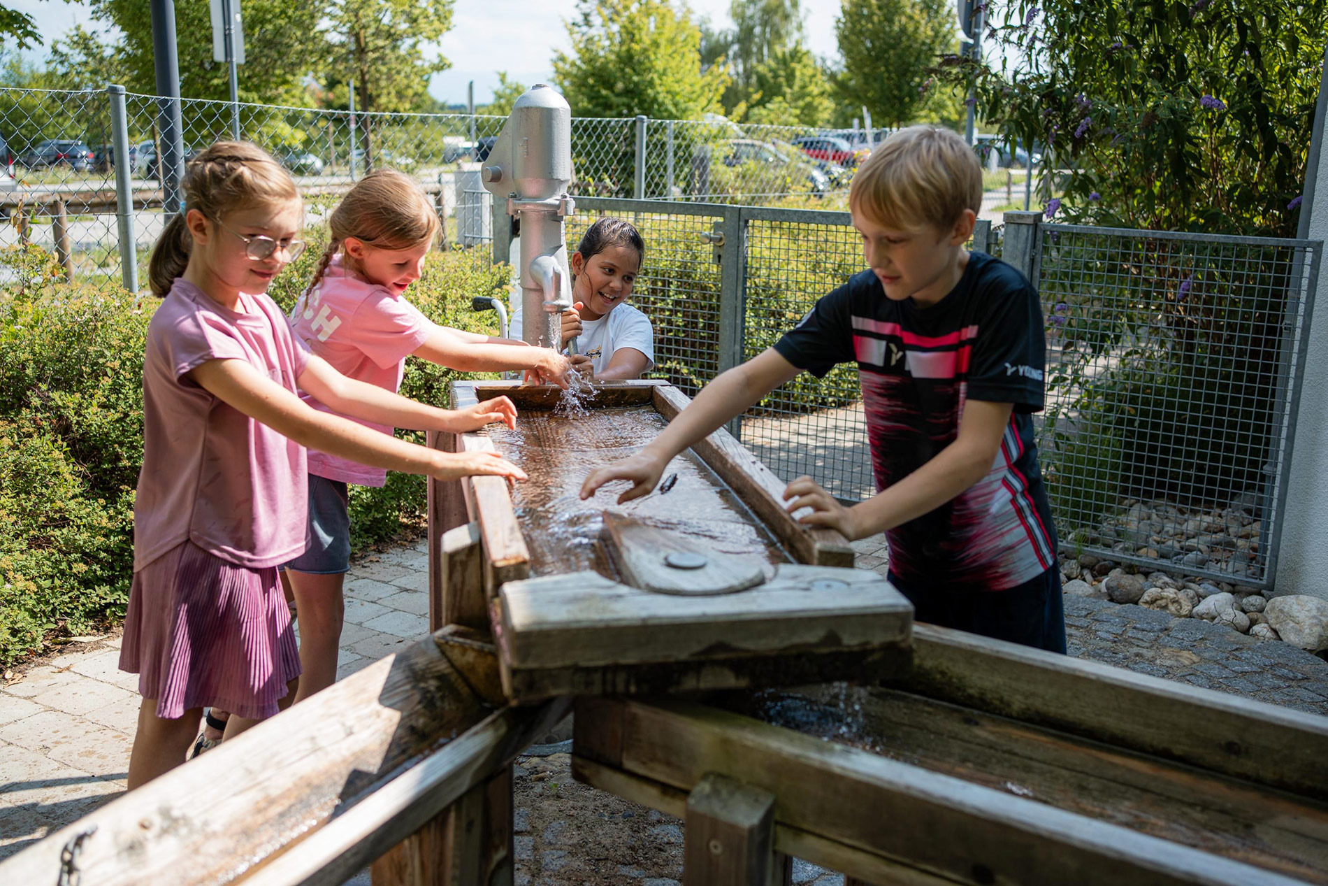 Inklusion Spielplatz an der Schön Klinik Vogtareuth